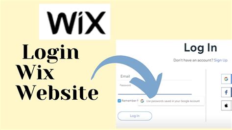 wix log in|Signing in to the Wix Member Apps